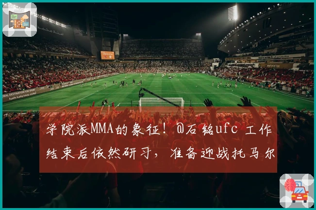 学院派MMA的象征！@石铭ufc 工作结束后依然研习，准备迎战托马尔！